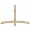 Ekena Millwork Bellingham Rough Sawn Timber Gable Bracket, Douglas Fir, 60"W x 40"H x 2"D x 4"F, 16/12 Pitch GBW060X40X0204BEL00RDF - alternate 1